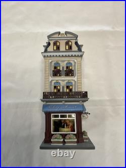 Department Dept 56 Christmas in the City Chez Monet Restaurant 56-58938 2002