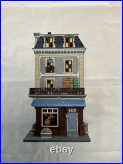 Department Dept 56 Christmas in the City Chez Monet Restaurant 56-58938 2002