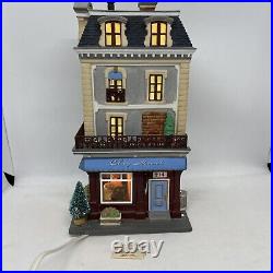 Department Dept 56 Christmas in the City Chez Monet Restaurant 56-58938 2002