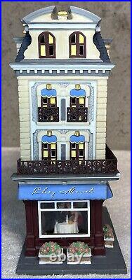 Department Dept 56 Christmas in the City Chez Monet Restaurant 56-58938 2002