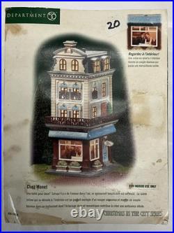 Department Dept 56 Christmas in the City Chez Monet Restaurant 56-58938 2002
