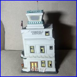 Department Dept 56 Christmas in the City Deerfield Airport withBox READ
