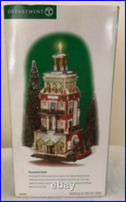 Department Dept 56 Christmas in the City Series Paramount Hotel 58911 NIB Department Dept 56 Christmas in the City Series Paramount Hotel 58911 NIB