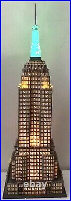 Department Dept 56 Empire State Building VHTF Christmas in the City Box Inserts