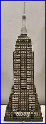 Department Dept 56 Empire State Building VHTF Christmas in the City Box Inserts