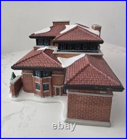Department56 Christmas in The City Frank Lloyd Wright Robie House 2018 Retired Department56 Christmas in The City Frank Lloyd Wright Robie House 2018 Retired