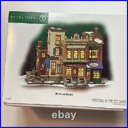 Dept. 56 2003 5th Avenue Shoppes Christmas In The City #56.59212 NEW With BOX