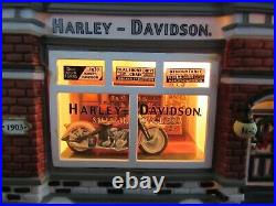 Dept. 56 2003 Christmas In The City Harley-Davidson City Dealership #56.59202