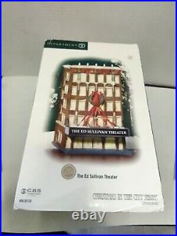 Dept. 56 2004 Christmas In The City Ed Sullivan Theater #56.59233 CBS Very Nice