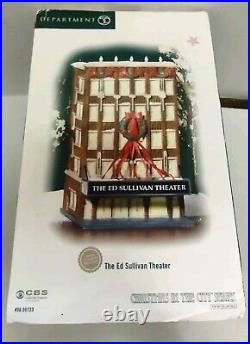 Dept. 56 2004 Christmas In The City Ed Sullivan Theater #56.59233 CBS Very Nice