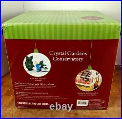 Dept 56 2004 Retired Crystal Gardens Conservatory Christmas in the City Series