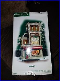 Dept. 56 2005 RARE WOOLWORTH'S #56.59249 Christmas in the city broken