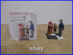 Dept. 56 2012 Christmas In The City Pennies For The Penny Press 4025252 HTF