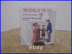 Dept. 56 2012 Christmas In The City Pennies For The Penny Press 4025252 HTF