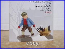 Dept. 56 2013 Christmas In The City I Promise I'll Take Care Of Them Mint#403035