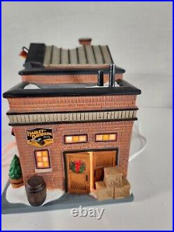 Dept 56 2013 Christmas in the City Harley Davidson Garage Lighted 4035565