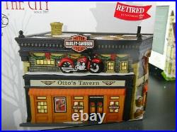 Dept 56 2014 CHRISTMAS IN THE CITY OTTO'S HARLEY TAVERN4042393