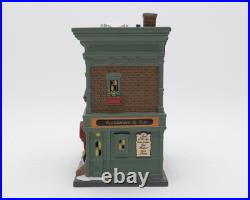 Dept 56 4030345 Christmas In The City Fulton Fish House LN/Box Dept 56 4030345 Christmas In The City Fulton Fish House LN/Box
