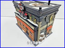 Dept 56 4042393 Christmas in the City Otto's Harley Tavern RETIRED