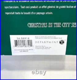 Dept 56 42nd St Fire Company 56.58914 Retired Christmas in the City NIB