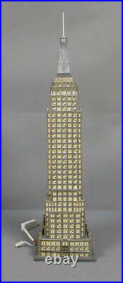 Dept 56 56.59207 Christmas in The City Illuminated Empire State Building EX/Box