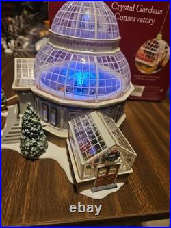Dept 56 59219 Christmas In The City Series Crystal Gardens Conservatory EX/Box