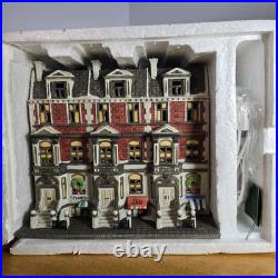 Dept 56 #5961-7 Sutton Place Brownstones 1987 Christmas In The City