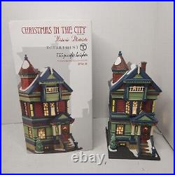 Dept 56 755 Pacific Heights Christmas In The City 4036494 Numbered In Box TESTED