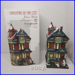 Dept 56 755 Pacific Heights Christmas In The City 4036494 Numbered In Box TESTED