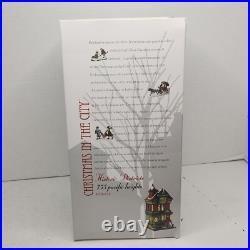 Dept 56 755 Pacific Heights Christmas In The City 4036494 Numbered In Box TESTED
