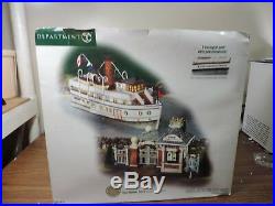 Dept 56 A Christmas In The City East Harbor Ferry Brand New # 59213