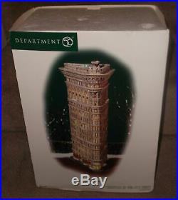 Dept 56 A Christmas In The City Flatiron Building Brand New
