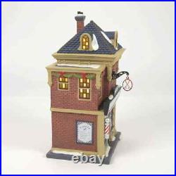 Dept 56 A LITTLE OFF THE TOP Christmas In The City Village Barber Shop 6013406