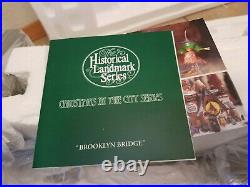 Dept 56 Brooklyn Bridge Christmas in the City Deptartment 56.59247 New York