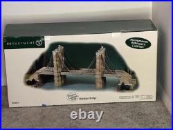 Dept 56 Brooklyn Bridge Historical Landmark Series 59247 Christmas In The City