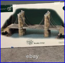 Dept 56 Brooklyn Bridge Historical Landmark Series 59247 Christmas In The City
