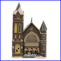 Dept 56 Buildings CHURCH OF THE ADVENT Porcelain Christmas In The City 4044792