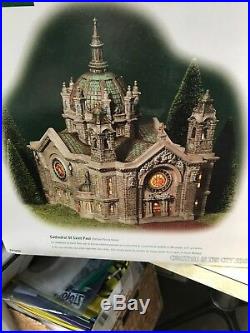 Dept 56 CATHEDRAL OF ST PAUL 2001 Christmas In The City