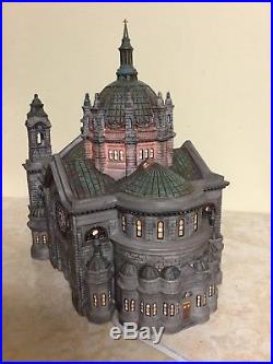 Dept 56 CATHEDRAL OF ST PAUL 2001 Figure 58930 Christmas In The City Patina Dome