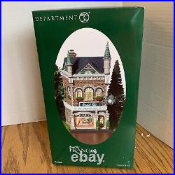 Dept 56 CHRISTMAS IN CITY 2004 Marshall Field's Frango Candy Shop #06300 MINT