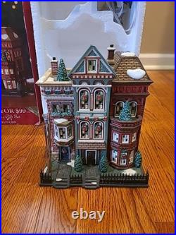 Dept 56 CHRISTMAS IN CITY 2007 RARE East Village Row Houses READ DESCRIPTION