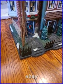 Dept 56 CHRISTMAS IN CITY 2007 RARE East Village Row Houses READ DESCRIPTION