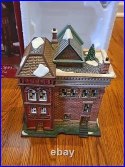 Dept 56 CHRISTMAS IN CITY 2007 RARE East Village Row Houses READ DESCRIPTION