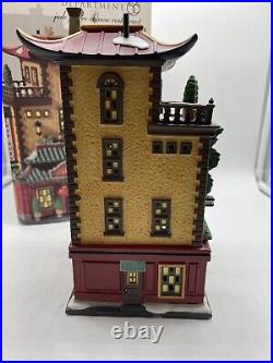 Dept 56 CHRISTMAS IN CITY 2010 RARE Jade Palace Chinese Restaurant #808798 READ