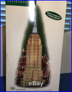 Dept 56 CHRISTMAS IN THE CITY EMPIRE STATE BUILDING # 59207 BRAND NEW