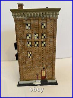 Dept 56 CHRISTMAS IN THE CITY FERRARA BAKERY AND CAFE Complete Missing Lights