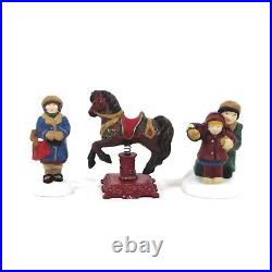 Dept 56 CHRISTMAS IN THE CITY SCOTTIE'S TOY SHOP 8.5 Figurine Set 1998 58871