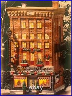 Dept 56 CHRISTMAS IN THE CITY SERIES FERRARA BAKERY AND CAFE 59272 HAS BOX
