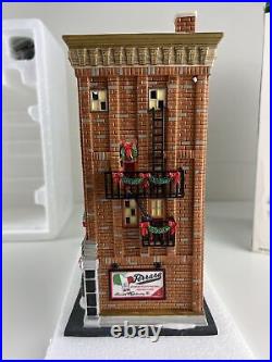 Dept 56 CHRISTMAS IN THE CITY SERIES FERRARA BAKERY AND CAFE 59272 HAS BOX