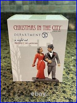 Dept 56 CIC Christmas In The City Village A Night Out Accessory